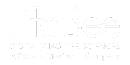 LifeBee white logo